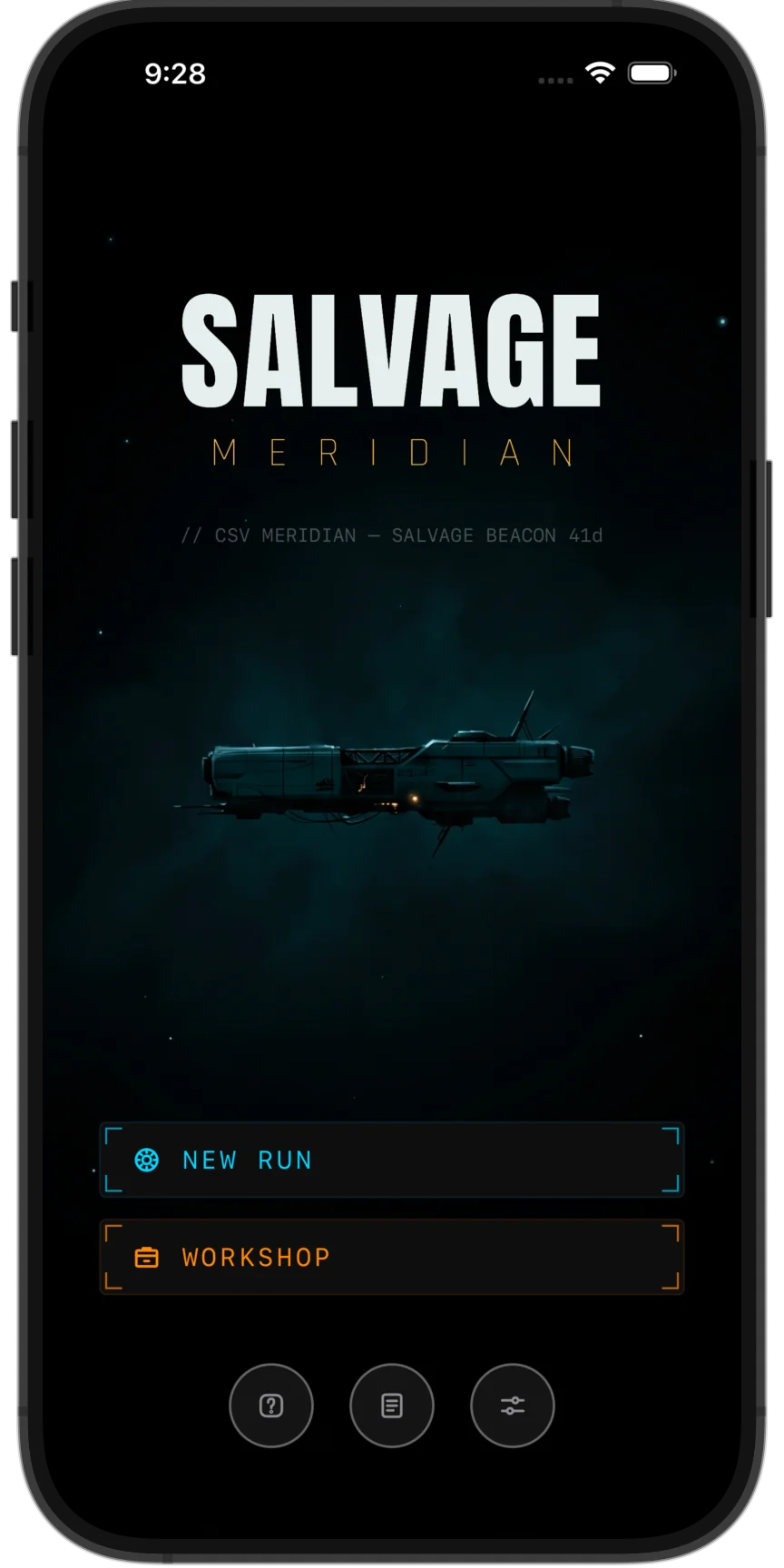Title screen